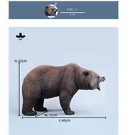 [Collection Boutique] Ready Stock JXK 1/6 Brown Bear 2.0 JXK227 Simulation Animal GK Figure Doll Tre