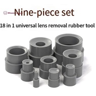 9Pcs Lens Repair Tool Kit for Camera DSLR Ring Removal Rubber 8-83Mm Photo Studio Accessories