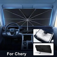 For Chery Tiggo7 8 3x 5x Tiggo Plus ARRIZO5 ARRIZO7 Car Windshield Sunshade Umbrella Car Front Shadi