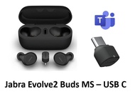 Jabra Evolve2 Buds UC or MS ANC Wireless Bluetooth Earbuds - 2 Year Local Warranty