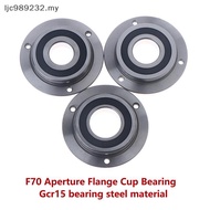 【NIMY】 Non Standard Flange Cup Bearing F70 Aperture 20 22 25 Embroidered Machine Shaft Bearing 608 6