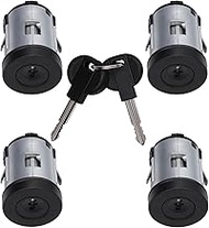 GraceGalaxy 4 x Door Lock Cylinder for Scudo, Ulysse, Citroën Dispatch Synergie Xantia XM, Peuge0t E