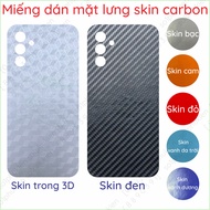 Samsung A15 5G/ A25 5G/ A14/ A24 4G/ A34/ A54/ A13 (4G/5G) / M34 5G/ M14 5G carbon skin back cover