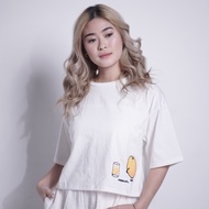 Yoru Basic T-Shirt ORANGE ELEVEN - Funny Plain T-Shirt for Girls/Shirt