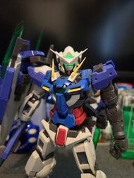Bandai MG 1/100 能天使 Exia Gundam 模型 已換鐵創合金骨素心R4 連磁控燈
