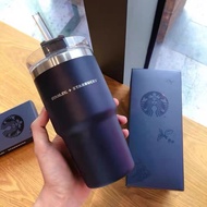 Starbucks Tumbler Stainless Steel Thermos with Straw Cup Thermos Cup Coffee Cup Stanley