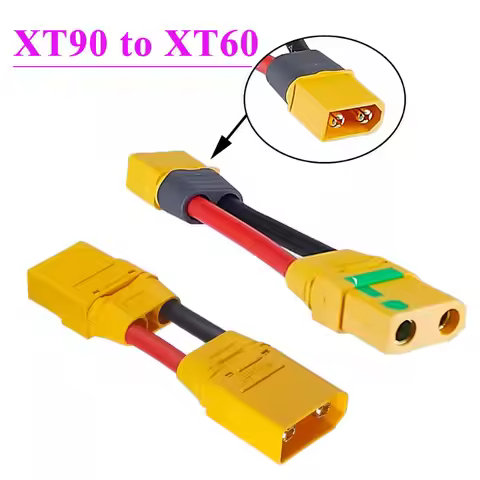 XT90 Male to XT90 Female Llithium Battery Balanced Charging Extension Cable Model Airplane XT90 to X