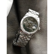 VS Watch Diary Type m126234- 0045 Green Dill Five-Bead Stainless Steel Oyster Bracelet Watch 36mm