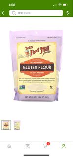 bob's red mill gluten flour小麥麩質粉