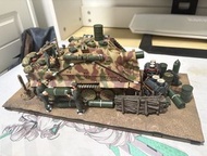 包含所有配件，不议价，forces of valor metal proud waltersons ，Sturmtiger 突擊虎式坦克場景模型 附士兵配件