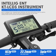 Ebike KT Dsiplay LCD3 Waterproof SM Plug 24V 36V 48V 52V 60V 72V Intelligent Controller for Electric