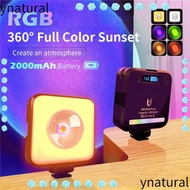 YNATURAL LED Projection Lamp,  Lighting Photography Lighting  Sunset Lamp, Stylish Mood Lighting Adj