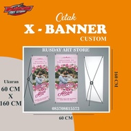 X BANNER WEDDING, WISUDA, PROMOSI CUSTOM free DESAIN