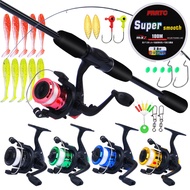 Ready Stock Malaysia FRRTC Fishing Set Spinning Rod and Reel  Fishing Rod with Spinning Fishing Rod 