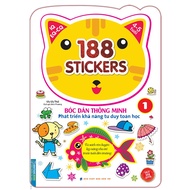 Book - 188 stickers (q1) mathematical thinking IQ EQ CQ (4-5 years old)