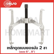 CONSO เหล็กดูดแบบเยอรมัน 2 ขา มีขนาด 6 นิ้ว 8 นิ้ว และ 12 นิ้ว ขาตรง รุ่น CS-A2-06 / CS-A2-08 / CS-A
