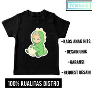 KATUN Haikyuu Children's T-Shirt Haikyuu!! Tsukishima Anime Japanese Manga Cotton Combed 30s Distro 