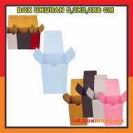 Box 5.3x5.3x8 Cm / Box Sloop Bottle Box Plain Cardboard/