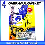 WAVE110 DASH DREAM110 EX5FI DASH2 FI WAVE DX CX ALPHA OVERHAUL GASKET SET STANDARD 50MM 53MM 54MM 56