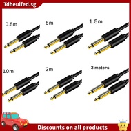 [In ]6.5mm Jack Audio Cable PVC 6.35 Jack Male to Male Aux Cable for Guitar Mixer Amplifier Bass 6.3