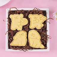Maltese Puppy Cartoon Biscuit Mold Cookie Icing 3d Three-Dimensional Press Printing Baking Tools