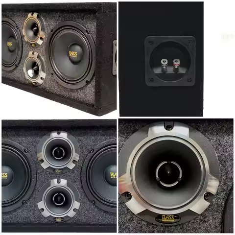 6.5' Loaded Chuchera Box with 6.5' Speakers & Tweeters, 800W - Ideal for Car, UTV, ATV, Camper, DJ, 