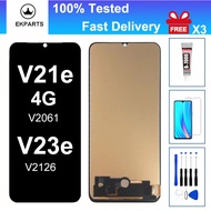 6.44" Display For VIVO V21e 4G V2061 V23e V2126 LCD Touch Screen Digitizer Assembly Replacement