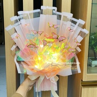 MODEL 3 (Contents 9-10 Butterflies) Butterfly bouquet LED butterfly bouquet/ Bouquet Hampers
