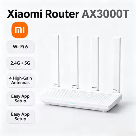 Xiaomi AX3000T WiFi 6 Wireless Router Dual Band Mesh Networking 3000Mbps High Speed Stable WiFi Rout