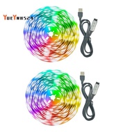 2pcs Led Light Strip 39.37inch USB 5050rgb Waterproof Integrated Light Strip Smart Tv Background Lig