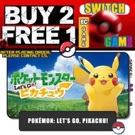 Pokémon: Let's Go, Pikachu Nintendo Switch （Digital Game）switch Game BUY 2 FREE 1