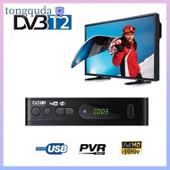 TONGQUDA Freeview DVB-C 1080P MPG4 STB Decoder Set Top Box DVB-T2 Tuner Satellite TV Receiver