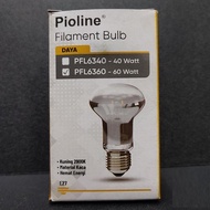 Pioline 60 Watt Yellow Incandescent Filament Bulb 60W Food & Chicken Warmer Spot Lamp/