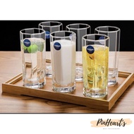 LUMINARC GLASS GLASS OCTIME 8-SQUARELuminarc 320ML CONTENTS 6 PCS | AESTHETIC GLASS | CAFE GLASS | J