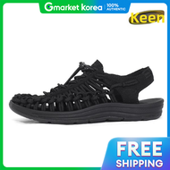 Keen Unique Black Womens Sandals (Knso5E001Bk)