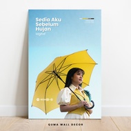 IDGITAF Wooden Poster Wall Decoration – Indie Indonesia Music Theme | Aesthetic Room Decoration