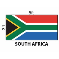 South Africa Flag 3x5ft, Bendera South Africa 3x5ft, Polyester