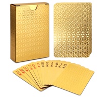 Premium Golden Waterproof Playing Cards - Perfect For Poker, Parties &amp; Games! Halloween/Thanksgiving Day/Christmas Gift