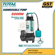 TOTAL Submersible Pump TWP7220026 22OOW 3.0HP Pump Air Submersible Pump Pump Air Pump Control 水Pump