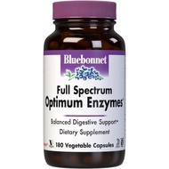 BlueBonnet Full Spectrum Optimum Digestive Enzymes - 9 Plant-Based Proteolytic Enzymes - Papaya, Bro