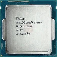 INTEL CORE i5 4460..3.2GHz/ Quad-Core USED PROCESESOR DESKTOP.