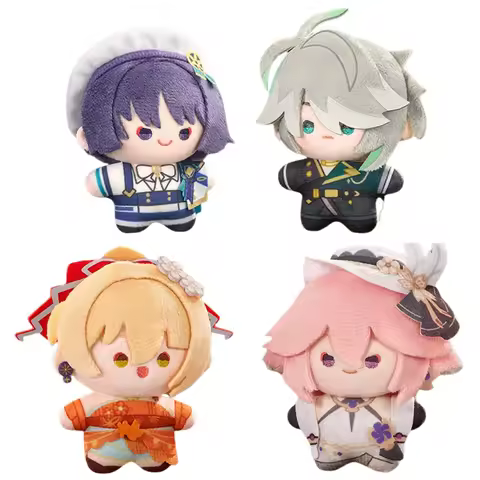 [Genuine] Genshin Impact RESPLENDENT FEAST Series Cartoon Dolls Wanderer Alhaitham Cyno Plush Pendan