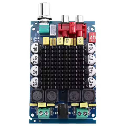 A92Z TDA7498 Class D Stereo Amplifier Module 2X100w Dual Channel Audio Digital Amplifier Board DC 14