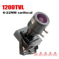 [seui] Micro video 6-22mm objektiv Vario Mini Kamera 1200tvl Einstellbare Objektiv Metall Sicherheit Überwachung CCTV Kamera Auto Überholen