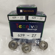 Ball Bearing 629 ZZ Tecniva Bering Laker Laher 629 ZZ (Double Shielded) Size 9