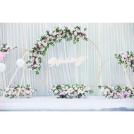 Circle wedding Arch Wedding Backdrop