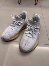 自售肯爺Yeezy Boost 350 V2 Cream White 白 編織US9.5