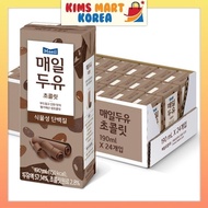 Maeil Soymilk Vegetable Protein Chocolate Flavor Korean Drink Food 190ml x 24pcs