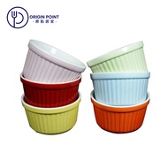 ZERO Origin Home Colorful Pudding Cup 150mL 150cc Round Baking Breeze Cake Cheese Dessert
