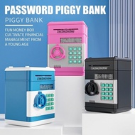 Cartoon Password Box ATM Piggy Bank - Automatic Deposit Machine for Kids